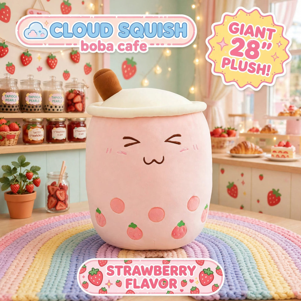 CloudSip™ Giant Boba Plush