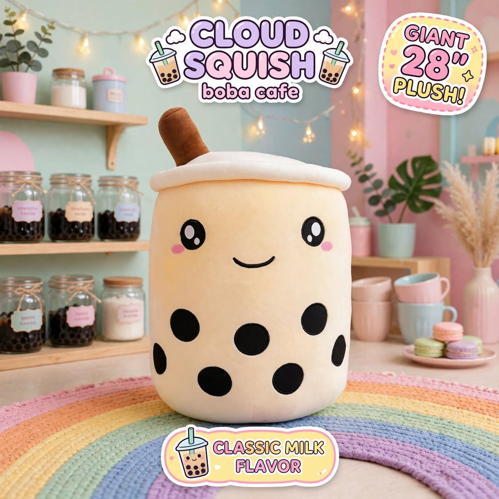 CloudSip™ Giant Boba Plush