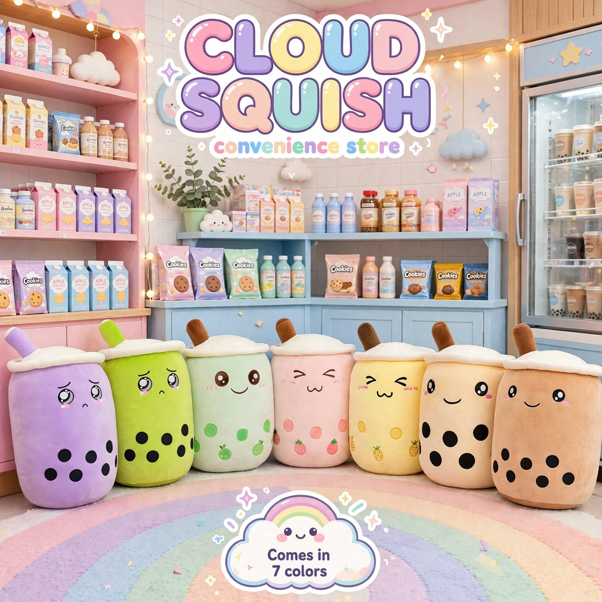 CloudSip™ Giant Boba Plush